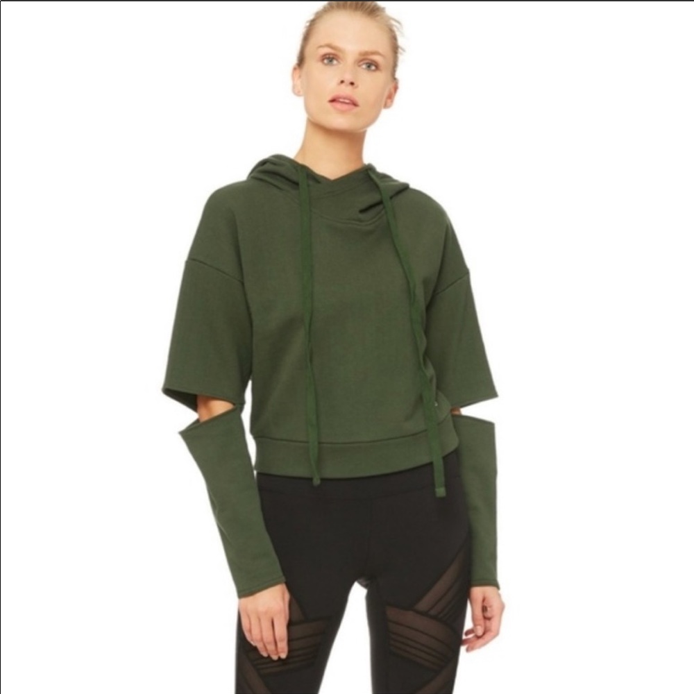 Alo Yoga | Peak Long Sleeve Off the Grid Hooded Sweatshirt